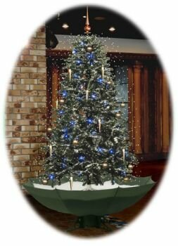 Weihnachtsbaum 100 x 175 cm mit Schneefall